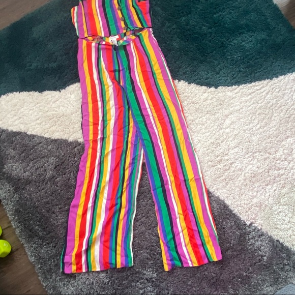 Forever 21 striped multi colour palazzo pants set - Picture 6 of 6